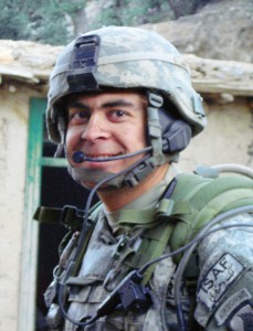 Fordham Army ROTC alumnus Erik Haass, FCLC '98, earned two Purple Hearts and two Bronze Medals for Valor during six years on active duty. 
