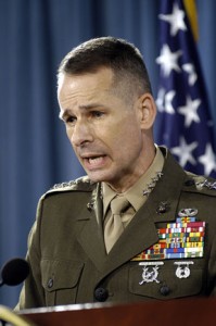 "We shouldn’t be surprised that ISIS comes in," said retired Marine Corps Gen. Peter Pace about Afghanistan at a lecture at Fordham Law School on Nov.19.