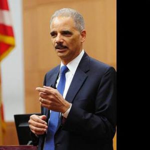 Former Attorney General Eric Holder Speaks with Fordham Law Students