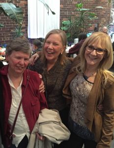 (L-R) Kathleen Schiaffino, Ann Higgins-D'Alessandro, and Celia Fisher. Photo courtesy of Monica Rivera Mindt.