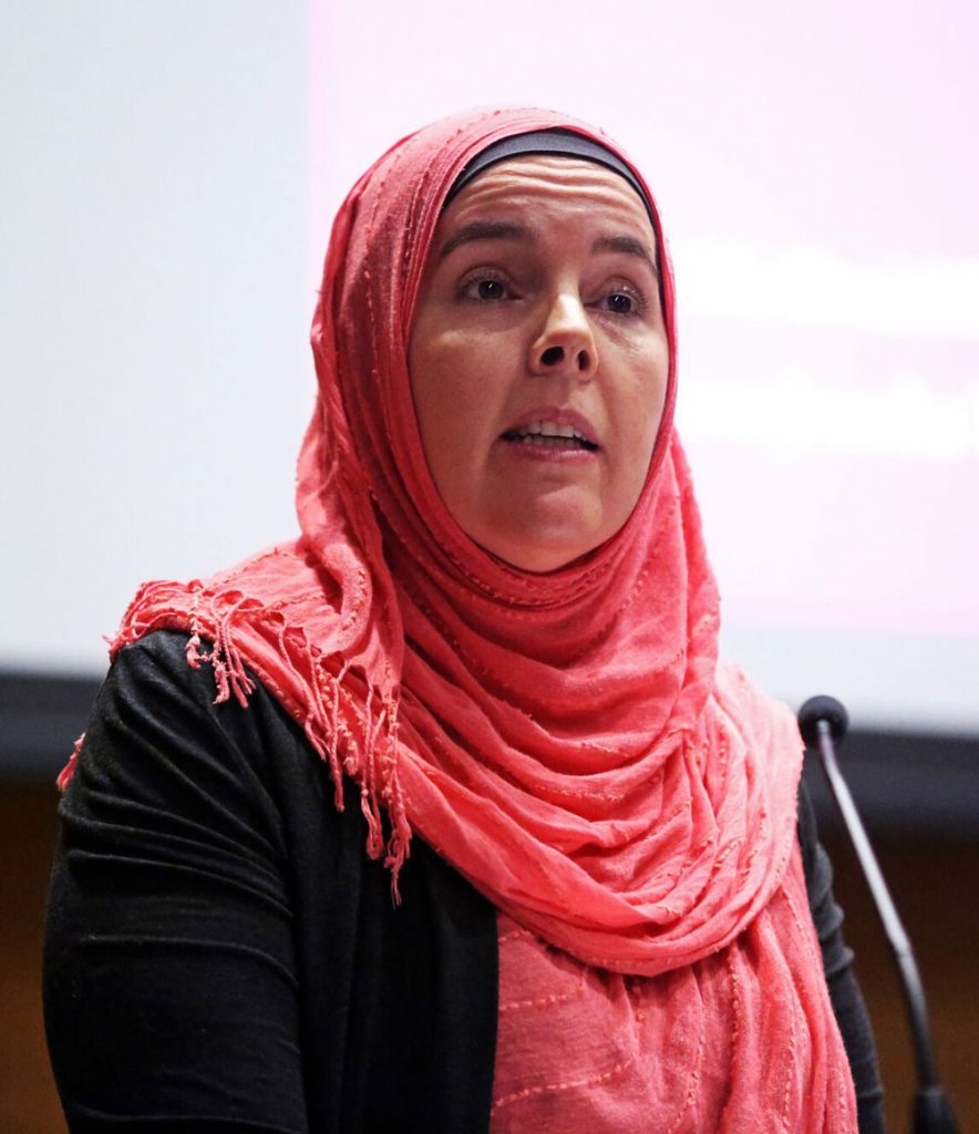 Jerusha Tanner Lamptey, Ph.D., an assistant professor of Islam and interreligious engagement at the Union Theological Seminary, highlighted Islamic feminist interpretations of Islam.