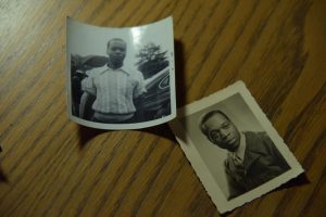 Two photographs of Reginald T. Brewster during the 1940s.