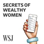 Logo for the Wall Street Journal's "Secrets of Wealthy Women" podcast