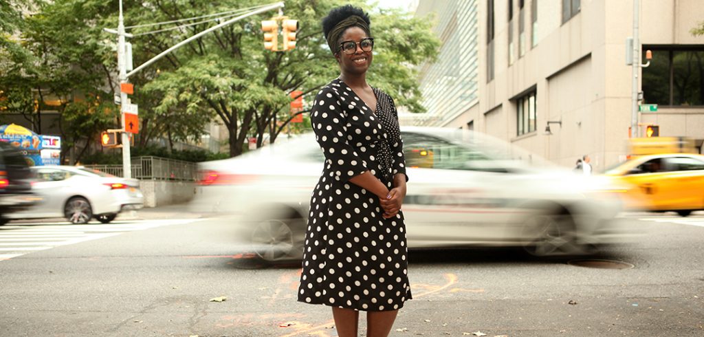 Michelle Charles on Manhattan's Upper East Side
