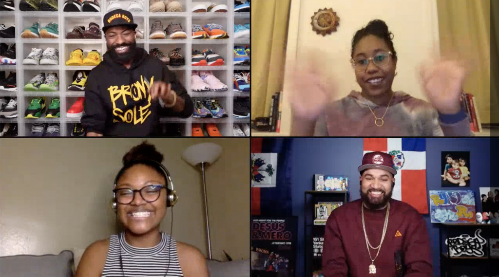 Desus Nice and The Kid Mero with Moderators Brandy Payton Monk and Saraciea Fennell